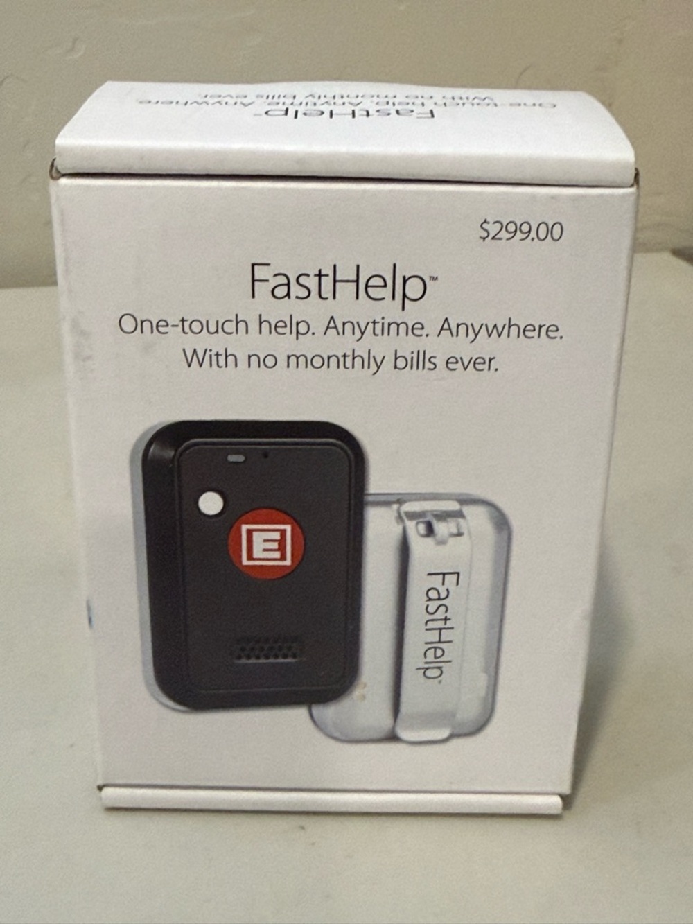 Medical Alert Device NO Monthly FEES Ever No Phone Needed ALERT ‎ FastHelp New